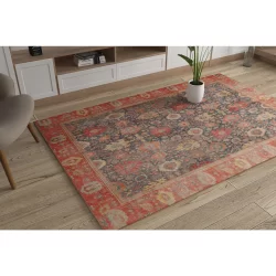 Alternative view of Kas London 4804 Blue Area Rug