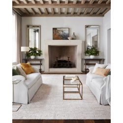 Alternative view of Surya Lora LOR-2303 Cream Area Rug
