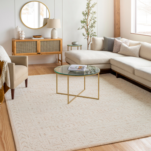 Surya Louvre LOU-2301 Cream Area Rug