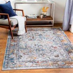 Alternative view of Surya Lustro LSR-2323 Black Area Rug