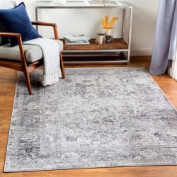 Surya Lustro LSR-2324 Black Area Rug