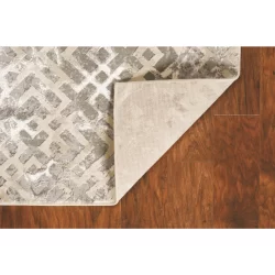 Alternative view of Kas Luna 7124 Sand Silver Area Rug