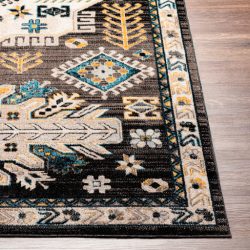 Alternative view of Surya Lavadora LVR-2307 Black Area Rug