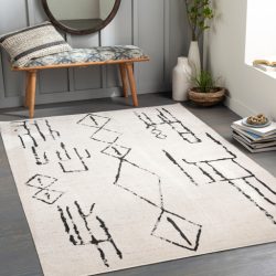Alternative view of Surya Lavadora LVR-2318 Black Area Rug