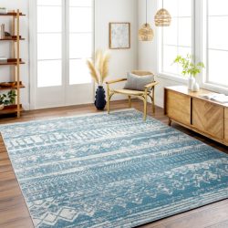 Alternative view of Surya Lavadora LVR-2332 Blue Area Rug