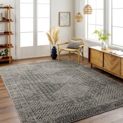 Surya Lavadora LVR-2341 Black Area Rug