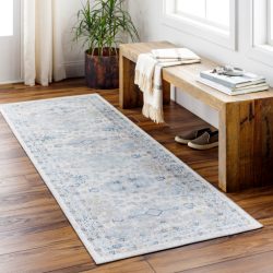 Alternative view of Surya Lavadora LVR-2346 Charcoal Area Rug