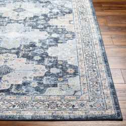 Alternative view of Surya Lavadora LVR-2347 Charcoal Area Rug
