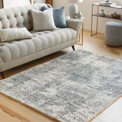 Surya Lyra Shag LYR-2301 Blue Area Rug