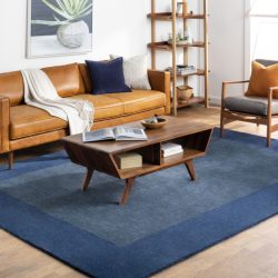 Surya Mystique M-309 Ink Blue Area Rug