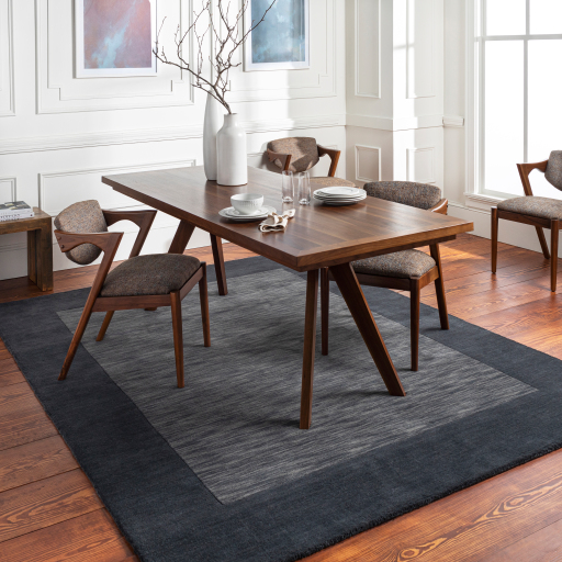 Surya Mystique M-347 Black Area Rug - Image 2