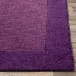 Alternative view of Surya Mystique M-349 Dark Plum Area Rug