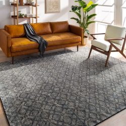 Surya Malaga MAG-2302 Dark Brown Area Rug