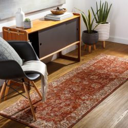 Surya Mirabel MBE-2307 Brick Red Area Rug