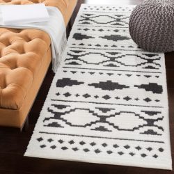 Alternative view of Surya Moroccan Shag MCS-2305 Black Area Rug