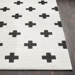 Alternative view of Surya Moroccan Shag MCS-2306 Black Area Rug