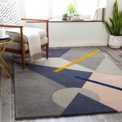 Alternative view of Surya Mid Century MCY-2300 Blush Area Rug