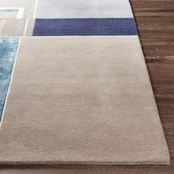 Alternative view of Surya Mid Century MCY-2302 Blue Area Rug