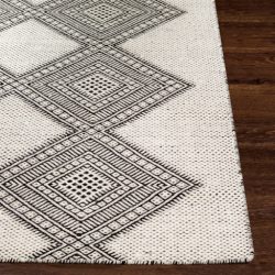 Alternative view of Surya Mardin MDI-2310 Black Area Rug