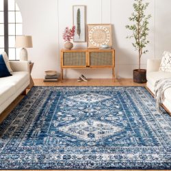 Surya Monte Carlo MNC-2315 Blue Area Rug