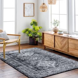 Surya Monte Carlo MNC-2340 Black Area Rug