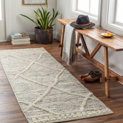 Alternative view of Surya Manisa MNS-2302 Black Area Rug