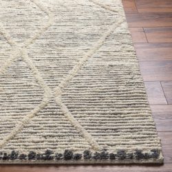 Alternative view of Surya Manisa MNS-2309 Black Area Rug