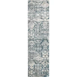 Alternative view of Kas Montreal 4757 Teal Area Rug