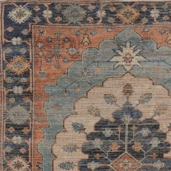 Alternative view of Kas Morris 2224 Blue Area Rug