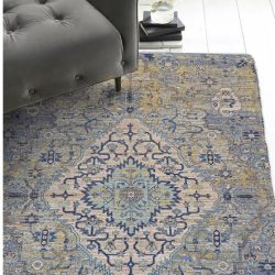Alternative view of Kas Morris 2232 Blue Area Rug
