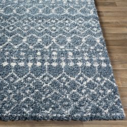 Alternative view of Surya Maroc Shag MRS-2309 Dark Blue Area Rug