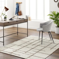 Alternative view of Surya Maryland Shag MSG-2304 Medium Grey Area Rug