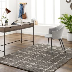 Surya Maryland Shag MSG-2305 Dark Brown Area Rug