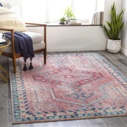 Surya Murat MUT-2314 Aqua Area Rug