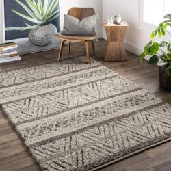 Alternative view of Surya Nico NIC-7001 Black Area Rug
