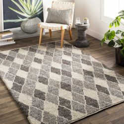 Surya Nico NIC-7002 Black Area Rug