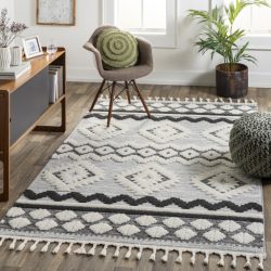 Surya Nora NOA-2301 Black Area Rug