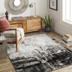 Alternative view of Surya Nova NVA-3010 Black Area Rug
