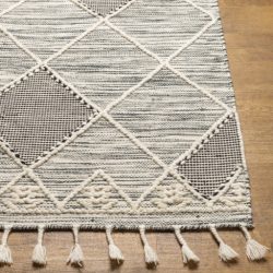 Alternative view of Surya Norwood NWD-2308 Black Area Rug