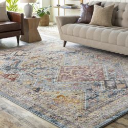 Alternative view of Surya New Mexico NWM-2314 Blue Area Rug