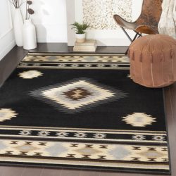 Alternative view of Surya Paramount PAR-1095 Black Area Rug