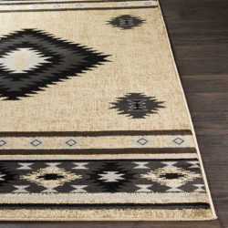 Alternative view of Surya Paramount PAR-1096 Black Area Rug