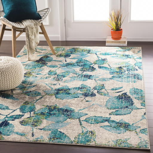 Surya Paramount PAR-1113 Aqua Area Rug - Image 2