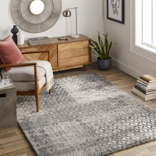 Surya Pembridge PBG-1001 Charcoal Area Rug