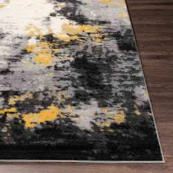 Alternative view of Surya Pepin PEI-1011 Black Area Rug