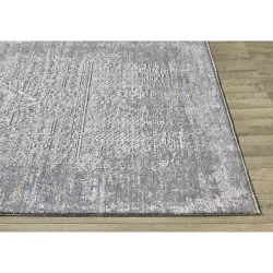 Alternative view of Kas Preston 8104 Grey Area Rug