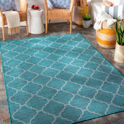 Surya Pasadena PSA-2342 Aqua Area Rug