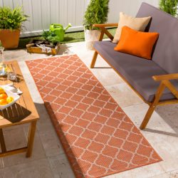 Surya Pasadena PSA-2344 Burnt Orange Area Rug
