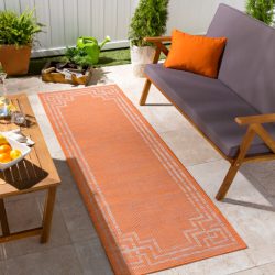 Surya Pasadena PSA-2353 Orange Area Rug