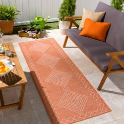 Surya Pasadena PSA-2371 Burnt Orange Area Rug
